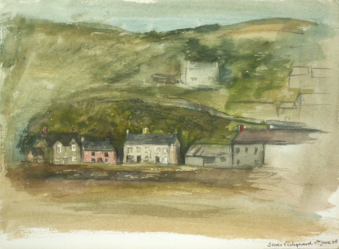 Watercolour - Lower Fishguard